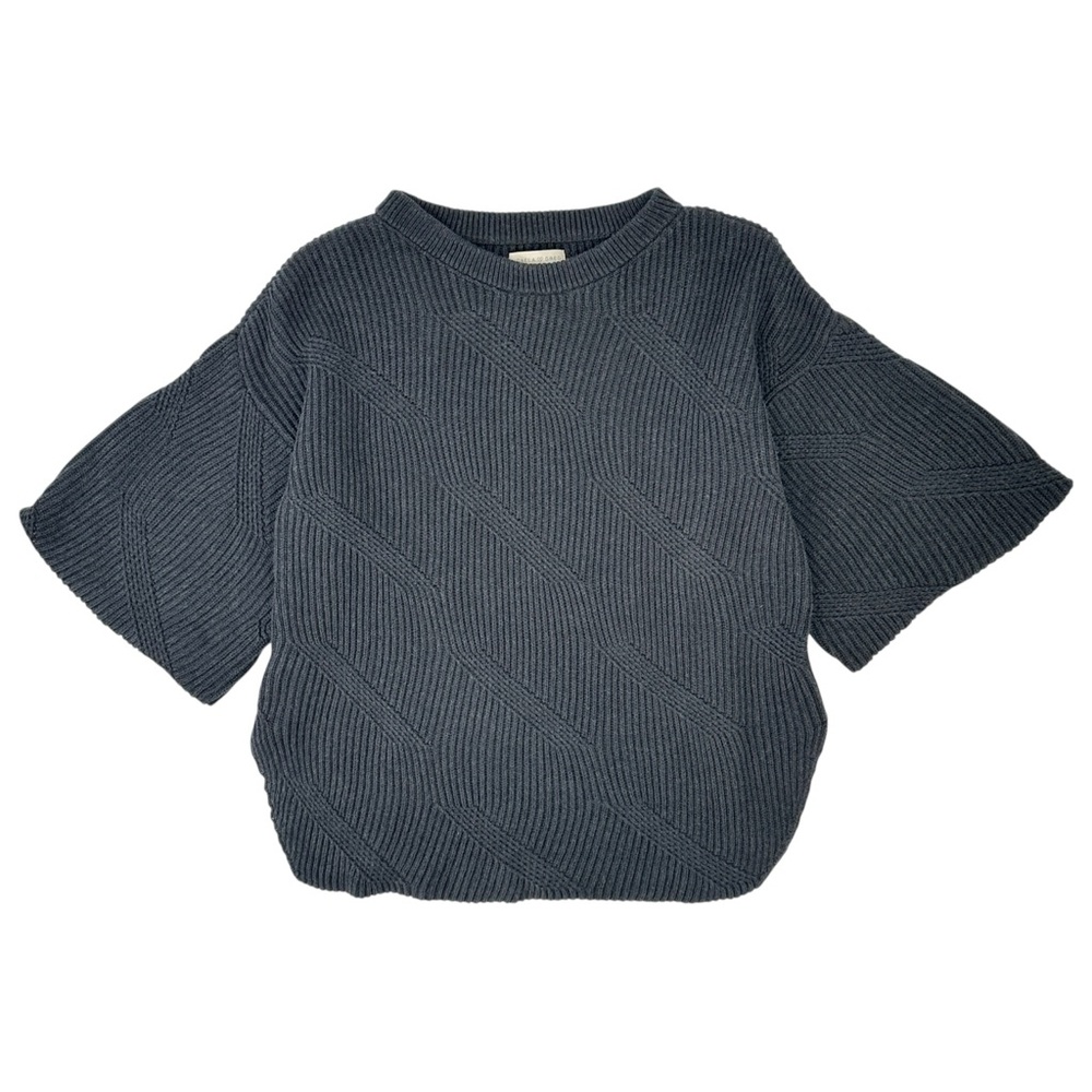 Micaela Greg Women's Dark Gray Knit Top